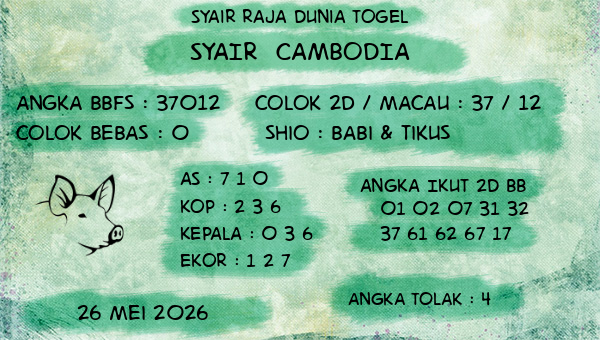 Prediksi Cambodia
