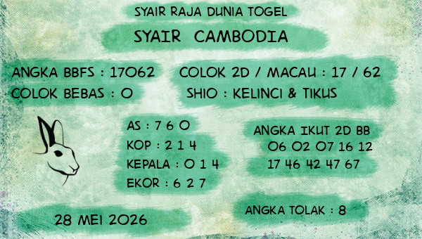 Prediksi Cambodia