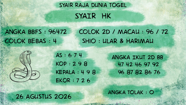 Prediksi HK