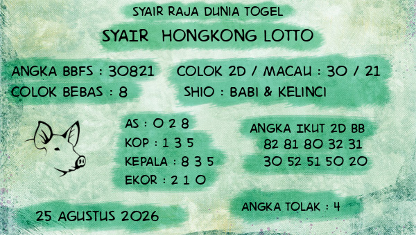Prediksi Hongkong Lotto