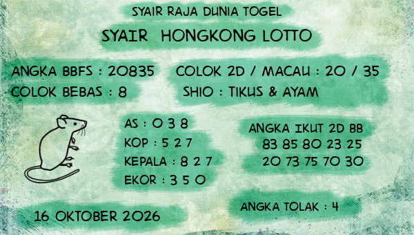 Prediksi Hongkong Lotto